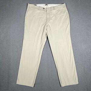 Suitsupply Pants Mens 36x28 Beige 100% Cotton Slim Casual‎ Preppy Pockets
